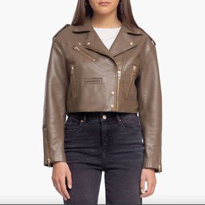 Faux Moto Jacket NWT